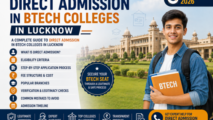 Direct Admission in BTech Colleges in Lucknow
