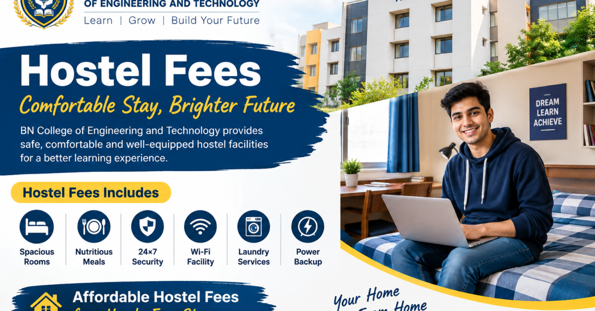BN College of Engineering and Technology (BNCET) Lucknow hostel fees