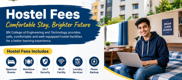 BN College of Engineering and Technology (BNCET) Lucknow hostel fees