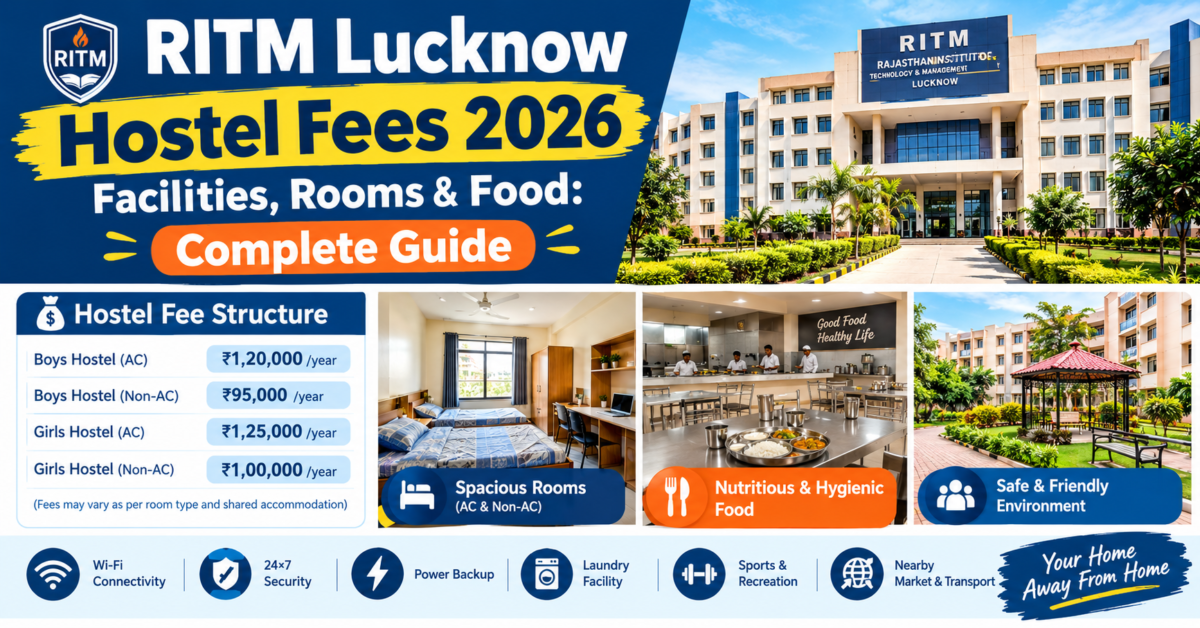 RITM Lucknow Hostel Fees